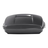 HR3 Gauntlet Gray Metallic 5.5" Razor Style Touring Trunk Luggage For 14-24 Touring